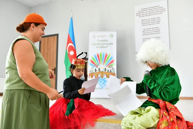 Cəbrayılda uşaqlar və yeniyetmələr üçün yaradıcılıq ustad dərsləri keçirilib — VİDEO/FOTOLAR