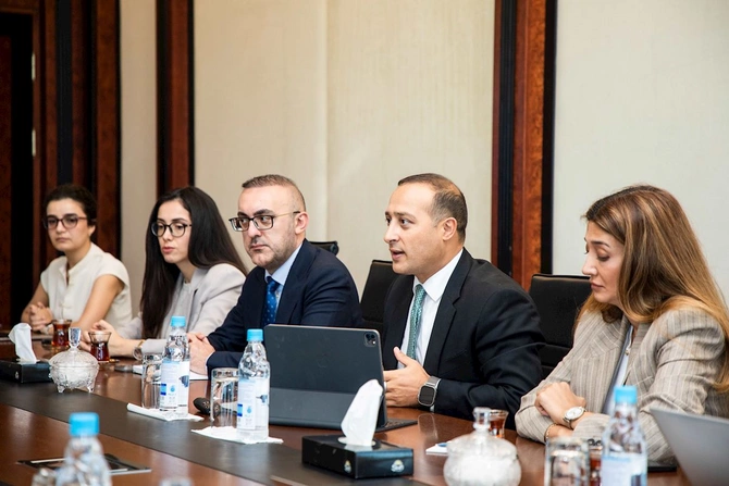 4SİM və “Azərsun Holdinq” arasında sənaye 4.0 texnologiyalarının tətbiqi ilə bağlı əməkdaşlıq müzakirə olunub — FOTOLAR 4SİM və “Azərsun Holdinq” arasında sənaye 4.0 texnologiyalarının tətbiqi ilə bağlı əməkdaşlıq müzakirə olunub — FOTOLAR