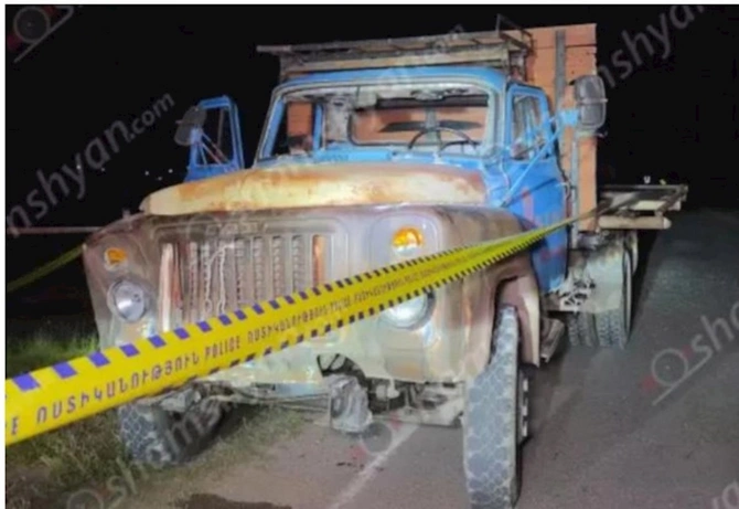 Ermənistanda yük maşını hərbçiləri vurub: 1 ölü, 5 yaralı — FOTO