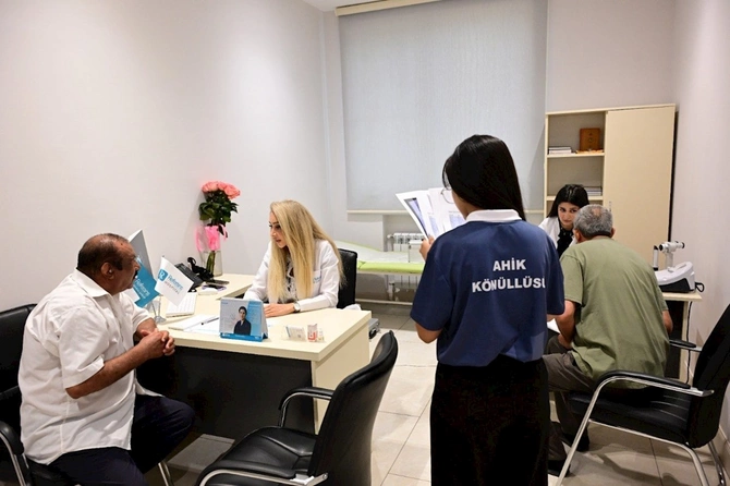 Həmkarlar ittifaqı üzvləri üçün növbəti tibbi aksiya keçirildi — FOTOLAR Həmkarlar ittifaqı üzvləri üçün növbəti tibbi aksiya keçirildi — FOTOLAR