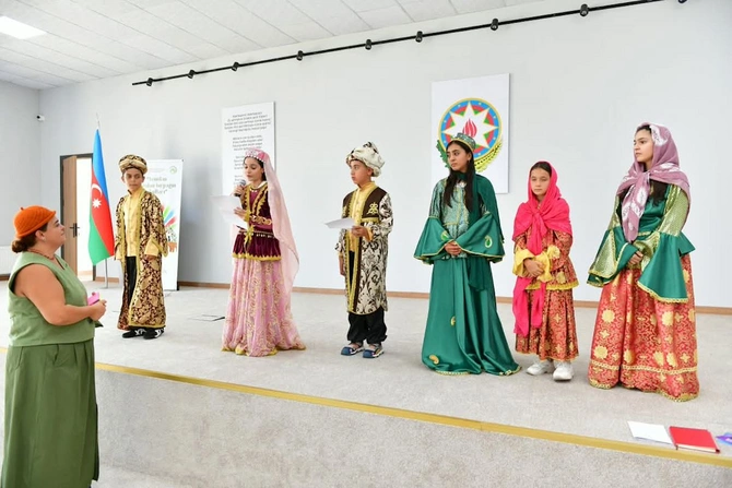 Cəbrayılda uşaqlar və yeniyetmələr üçün yaradıcılıq ustad dərsləri keçirilib — VİDEO/FOTOLAR