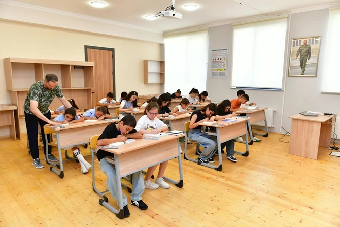 Cəbrayılda uşaqlar və yeniyetmələr üçün yaradıcılıq ustad dərsləri keçirilib — VİDEO/FOTOLAR