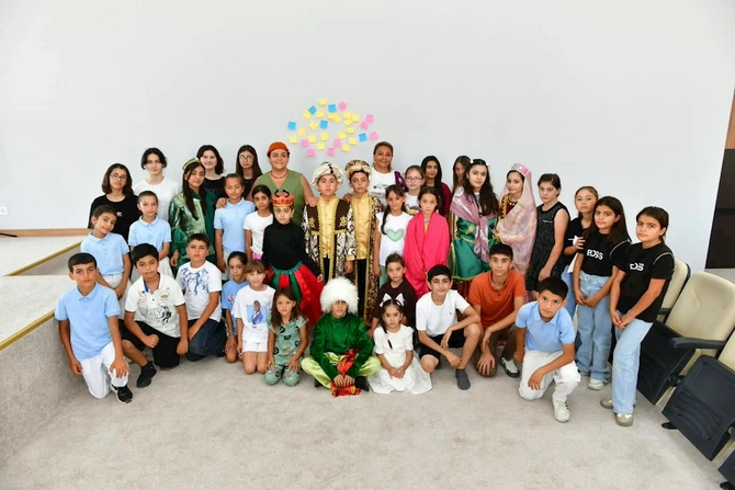 Cəbrayılda uşaqlar və yeniyetmələr üçün yaradıcılıq ustad dərsləri keçirilib — VİDEO/FOTOLAR