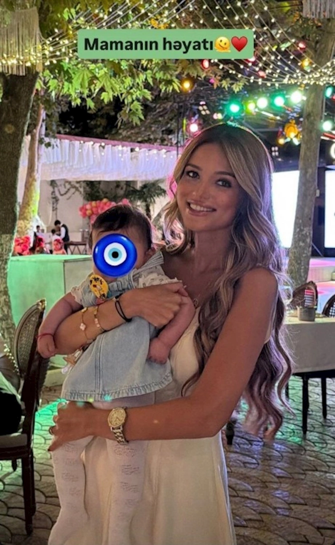 Nəzrin qızı ilə foto paylaşdı — FOTO Nəzrin qızı ilə foto paylaşdı — FOTO