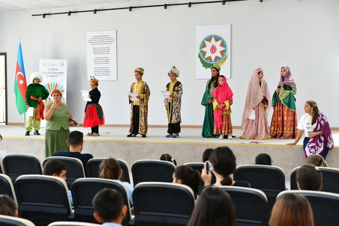 Cəbrayılda uşaqlar və yeniyetmələr üçün yaradıcılıq ustad dərsləri keçirilib — VİDEO/FOTOLAR