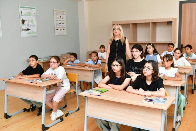 Cəbrayılda uşaqlar və yeniyetmələr üçün yaradıcılıq ustad dərsləri keçirilib — VİDEO/FOTOLAR