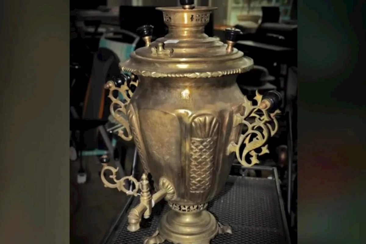 Samovar oğurlayan qazi tutuldu