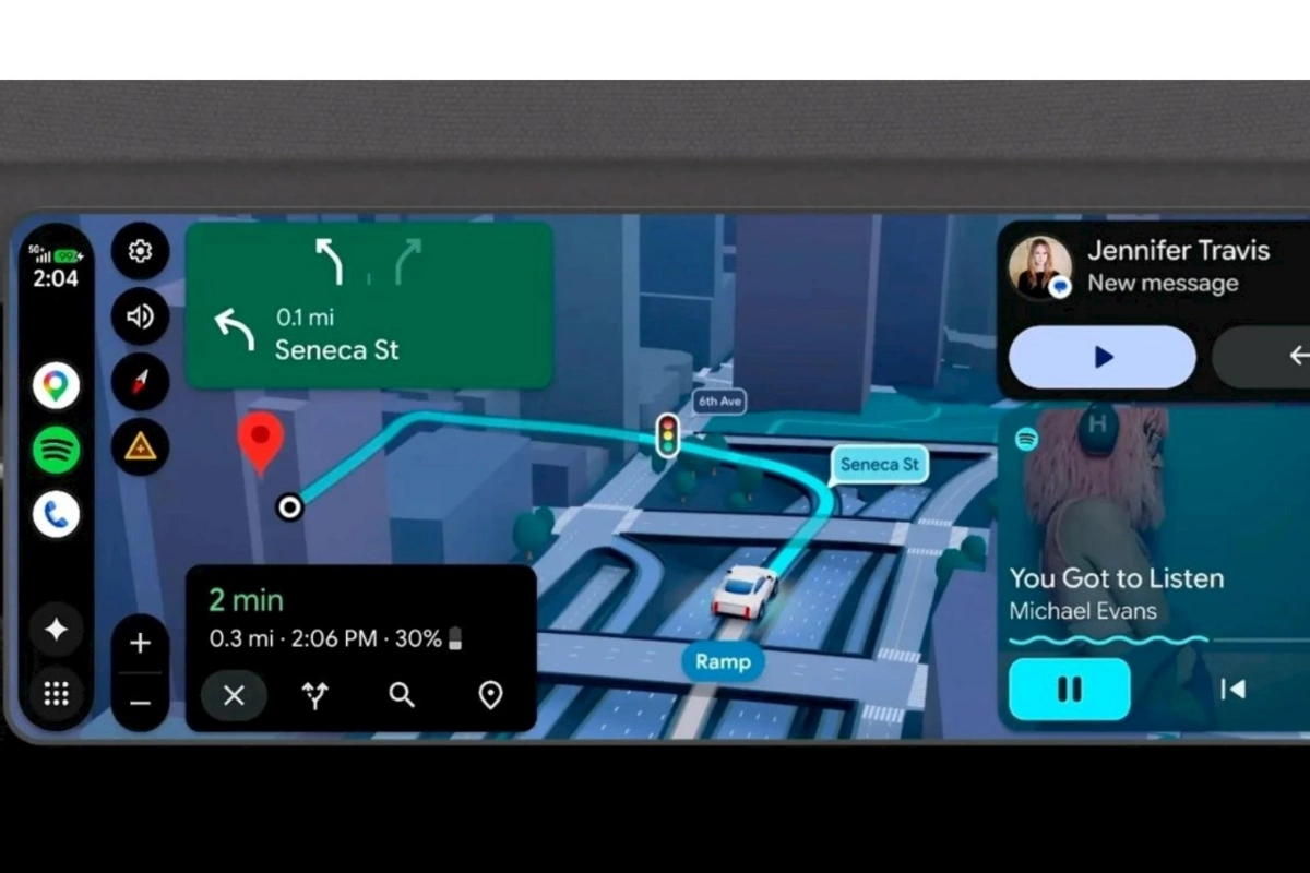 Android Auto 17.4 yayımlandı: İki önəmli problem həll olunur