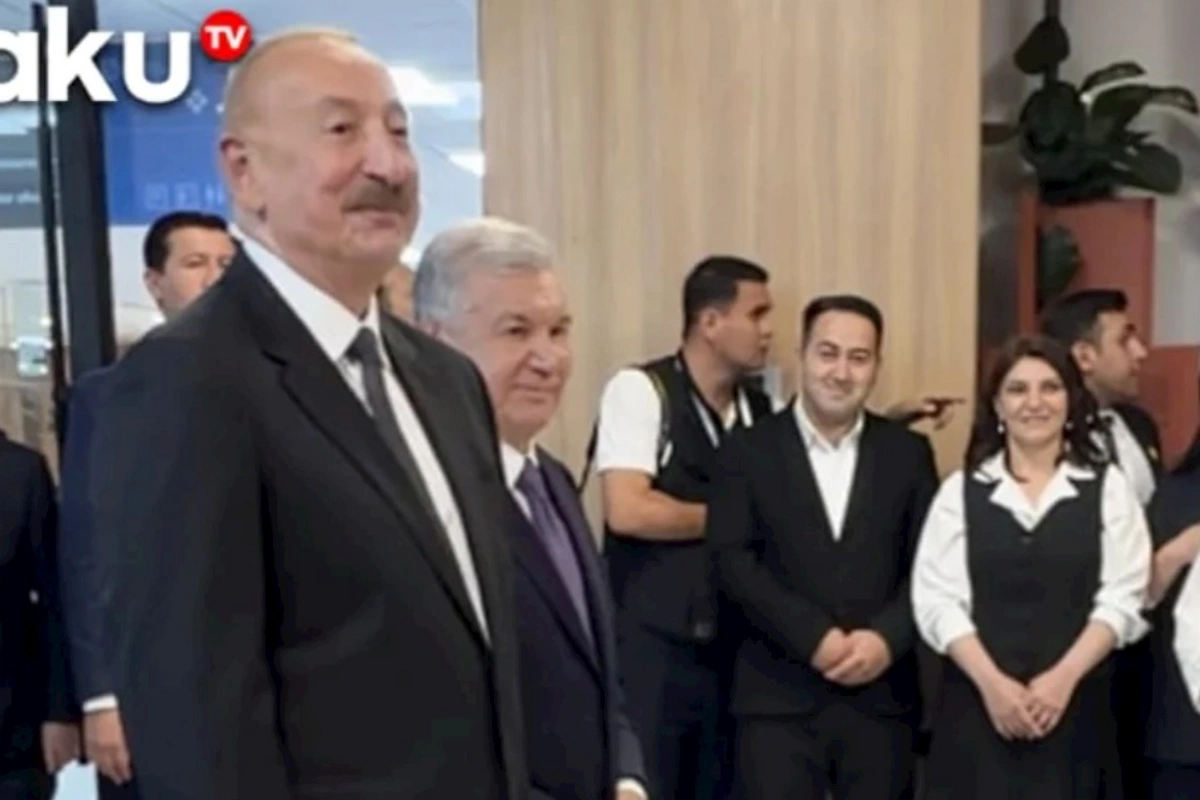 Daşkənddə maraqlı anlar: Tələbə İlham Əliyevi Azərbaycan dilində salamladı — VİDEO