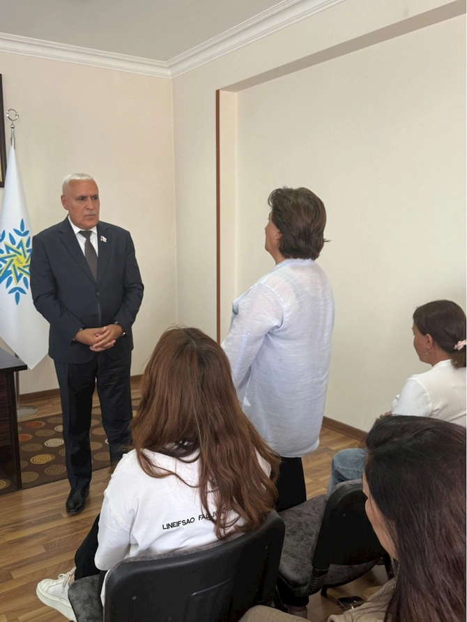 Milli Məclisin deputatı Vüqar Rəhimzadə Culfada seçiciləri ilə növbəti görüşünü keçirib — FOTOLAR