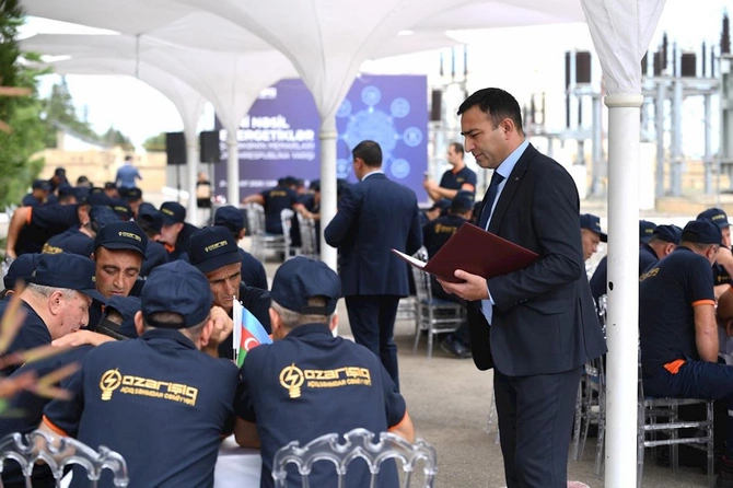 Yeni nəsil energetiklər: Şəbəkənin memarları Ümumrespublika Yarışının Qərb RETSİ üzrə regional turu təşkil olunub — FOTOLAR