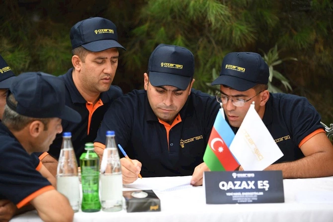 Yeni nəsil energetiklər: Şəbəkənin memarları Ümumrespublika Yarışının Qərb RETSİ üzrə regional turu təşkil olunub — FOTOLAR