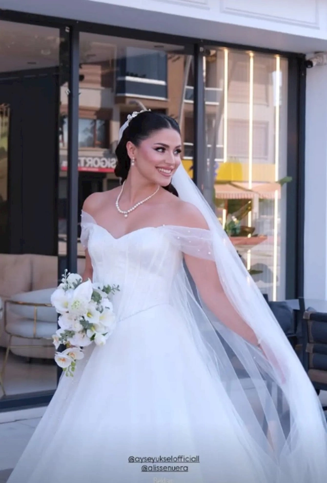 Survivor Ayşə Yüksəl evləndi — FOTOLAR