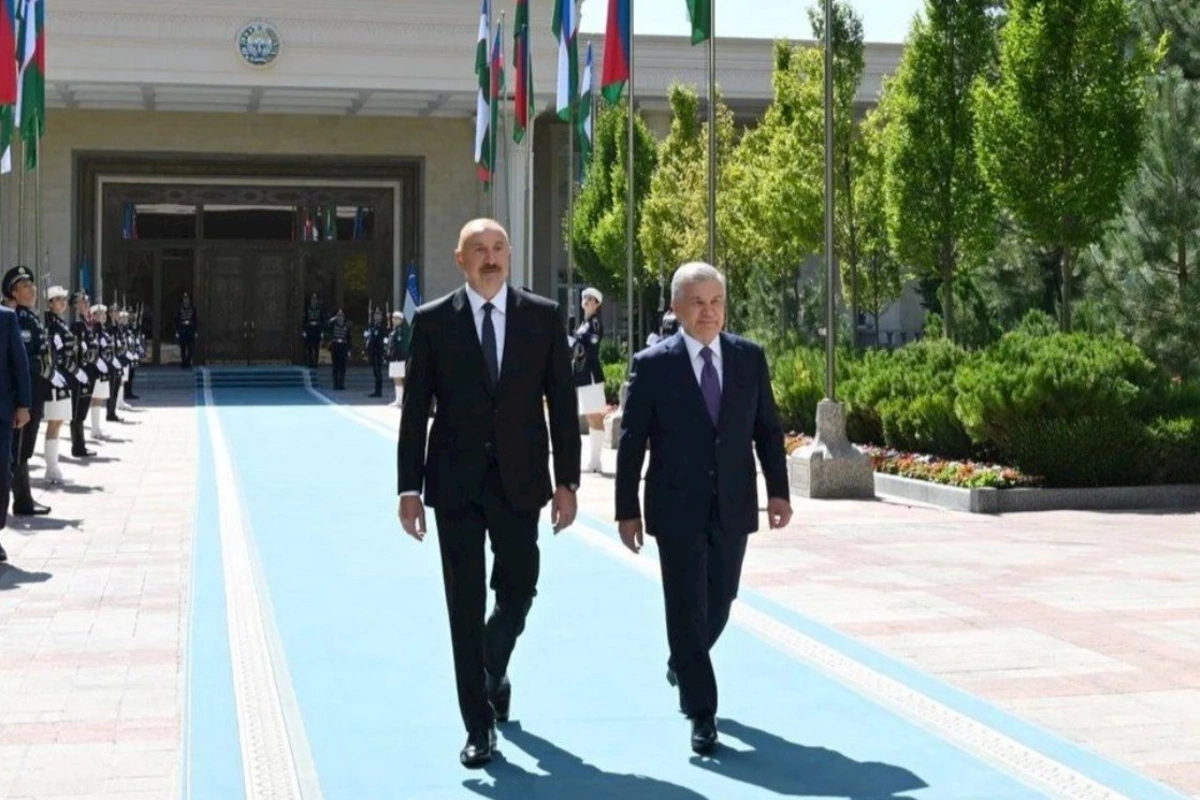 Prezidentin Özbəkistana iki günlük səfərindən növbəti GÖRÜNTÜLƏR