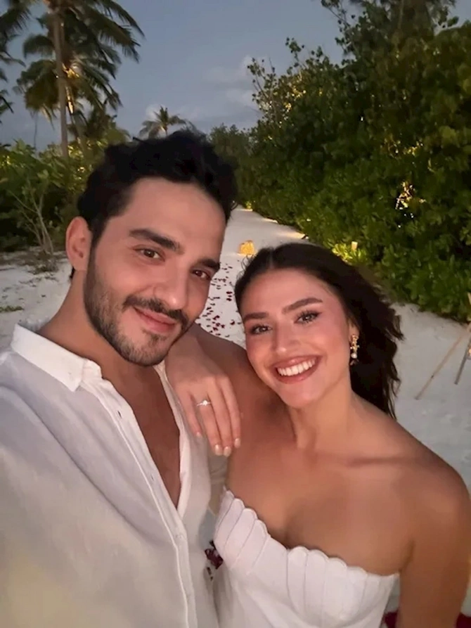 Survivor Ayşə Yüksəl evləndi — FOTOLAR