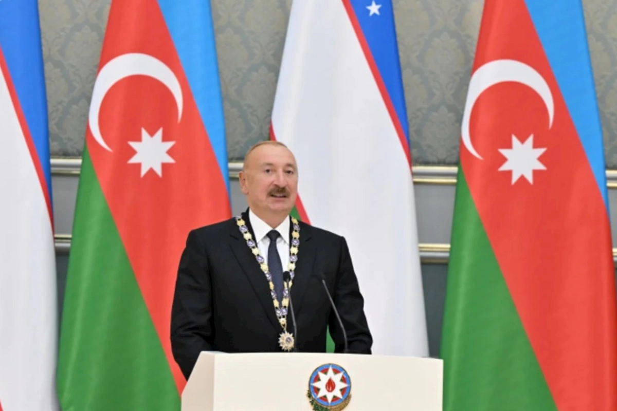 İlham Əliyev: Dünyada Qarabağın bərpasında Azərbaycana ilk kömək edən ölkə Özbəkistandır
