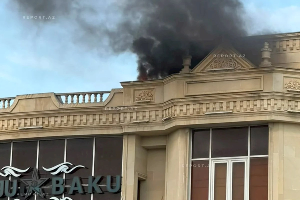 Bakıda gecə klubunda baş verən yanğın söndürülüb — YENİLƏNİB