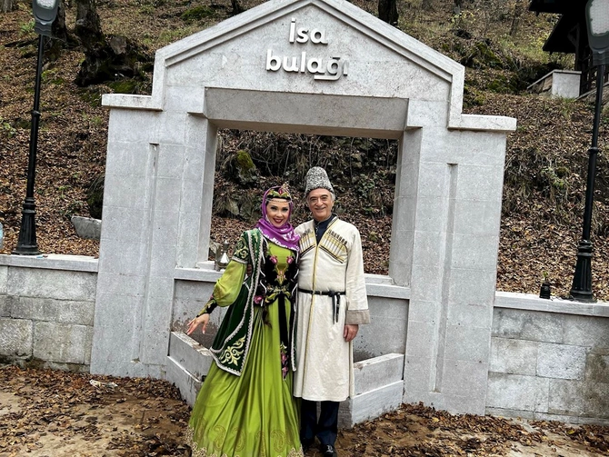 Polad Bülbüloğlunun xanımı Əməkdar artist imiş — FOTOLAR
