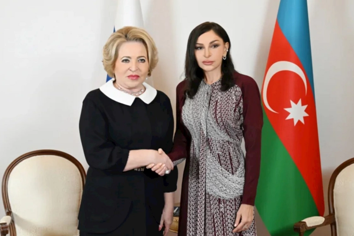 Valentina Matviyenko Mehriban Əliyevaya məktub göndərib
