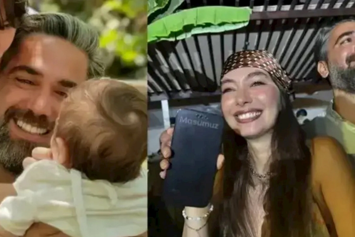 Neslihan Atagül və Kadir Doğulunun xoşbəxt görüntüləri