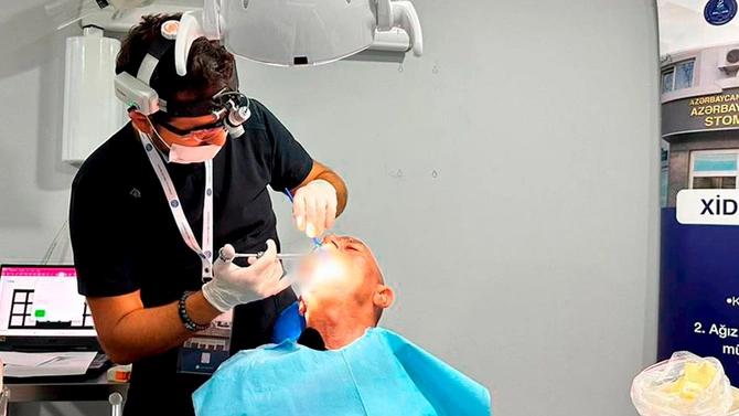 Böyük Qayıdış proqramı çərçivəsində Laçında səyyar stomatoloji aksiya keçirildi — FOTOLAR Böyük Qayıdış proqramı çərçivəsində Laçında səyyar stomatoloji aksiya keçirildi — FOTOLAR