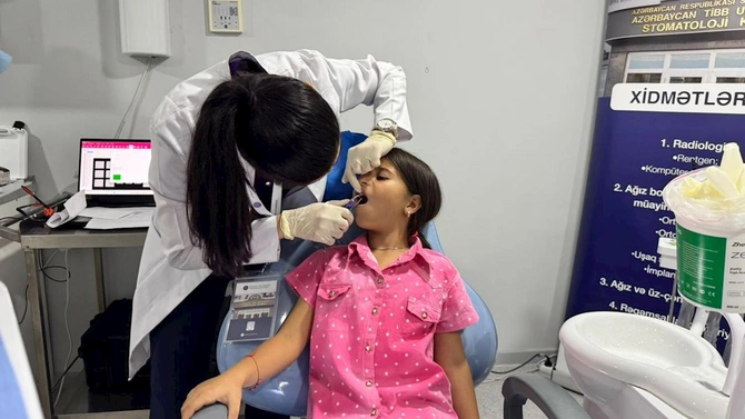 Böyük Qayıdış proqramı çərçivəsində Laçında səyyar stomatoloji aksiya keçirildi — FOTOLAR Böyük Qayıdış proqramı çərçivəsində Laçında səyyar stomatoloji aksiya keçirildi — FOTOLAR