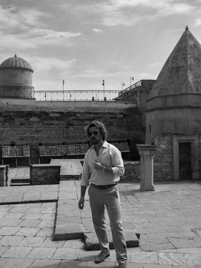 Maksim Qalkin Bakıda — FOTOLAR