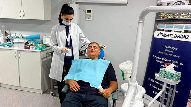 Böyük Qayıdış proqramı çərçivəsində Laçında səyyar stomatoloji aksiya keçirildi — FOTOLAR Böyük Qayıdış proqramı çərçivəsində Laçında səyyar stomatoloji aksiya keçirildi — FOTOLAR