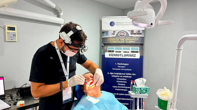 Böyük Qayıdış proqramı çərçivəsində Laçında səyyar stomatoloji aksiya keçirildi — FOTOLAR Böyük Qayıdış proqramı çərçivəsində Laçında səyyar stomatoloji aksiya keçirildi — FOTOLAR