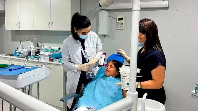 Böyük Qayıdış proqramı çərçivəsində Laçında səyyar stomatoloji aksiya keçirildi — FOTOLAR Böyük Qayıdış proqramı çərçivəsində Laçında səyyar stomatoloji aksiya keçirildi — FOTOLAR