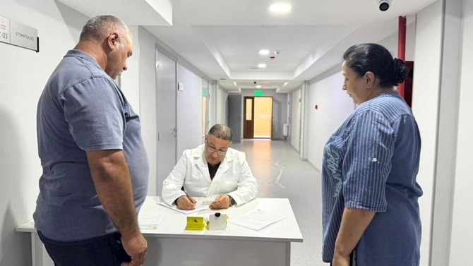 Böyük Qayıdış proqramı çərçivəsində Laçında səyyar stomatoloji aksiya keçirildi — FOTOLAR Böyük Qayıdış proqramı çərçivəsində Laçında səyyar stomatoloji aksiya keçirildi — FOTOLAR