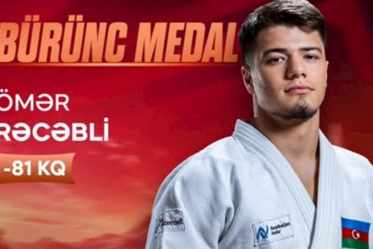 Ömər Rəcəbli Lozannada bürünc medal qazanıb