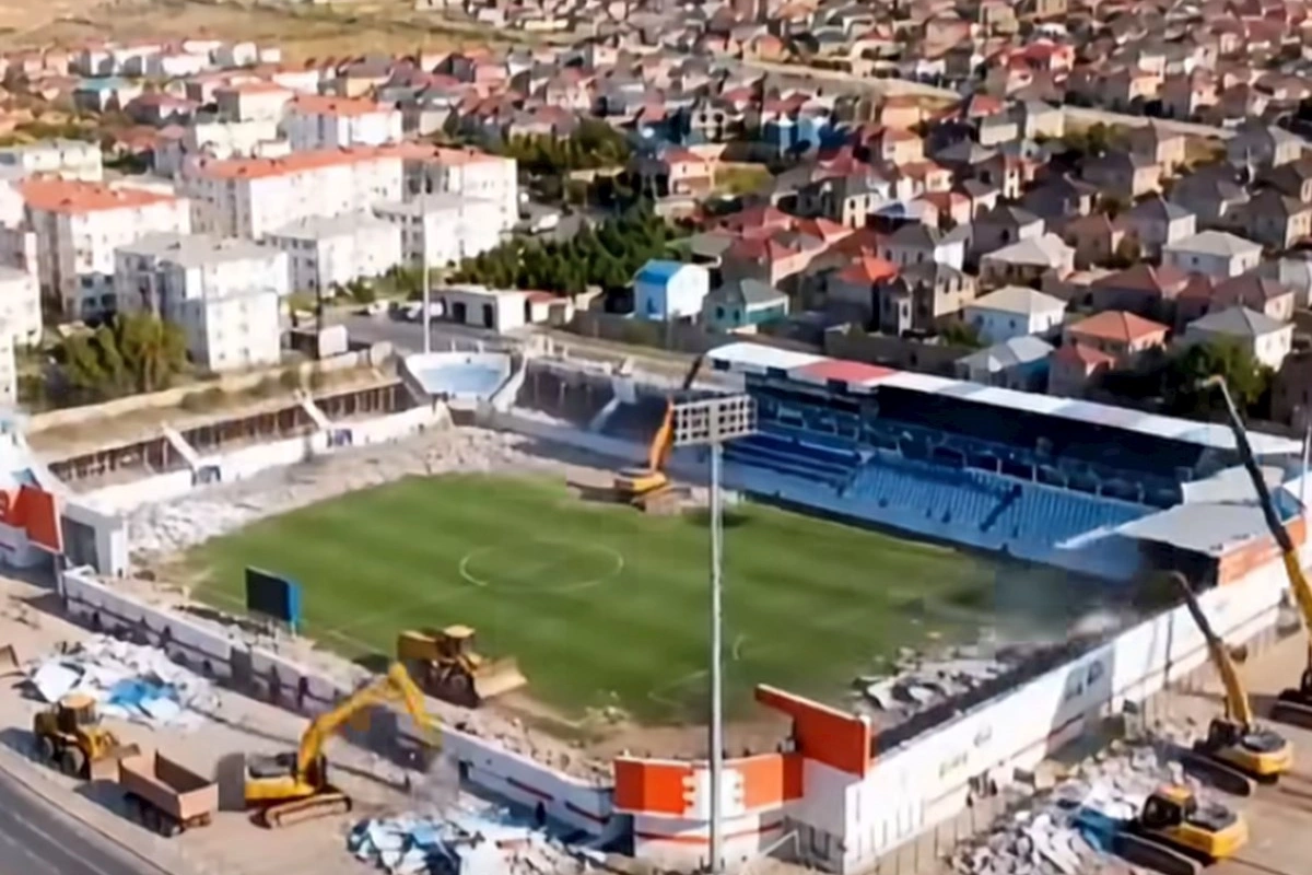 “Sabah”ın stadionu Aİ ilə 30 minlik oldu — VİDEO