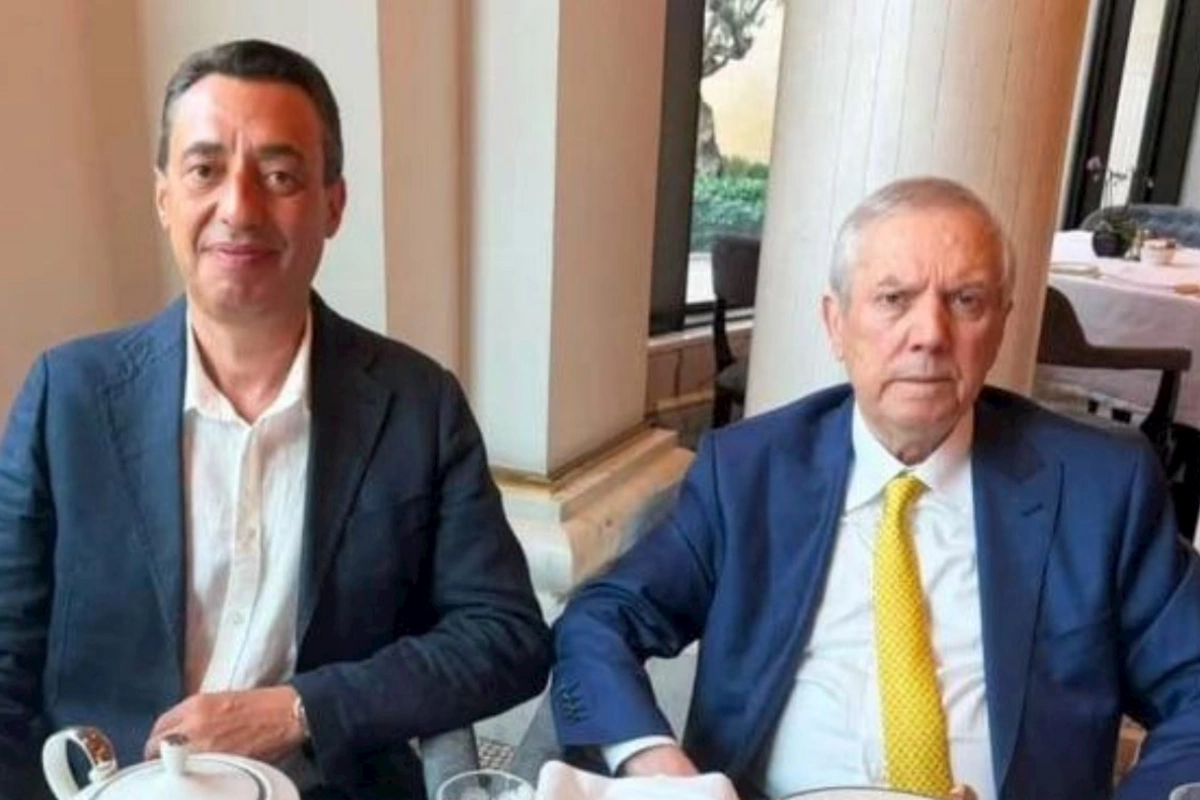 Aziz Yıldırım Bakıya gəldi — FOTOLAR