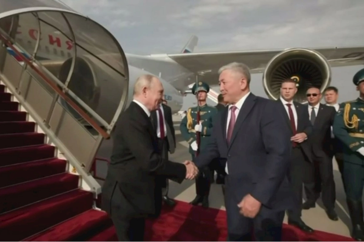 Putin də Qırğızıstanda səfərdədir — VİDEO