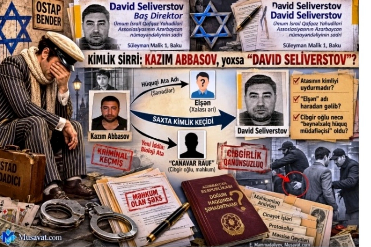 Cibgir “Canavar Rauf”un oğlu “David Seliverstov”un kimlik sirləri — Yeni detallar
