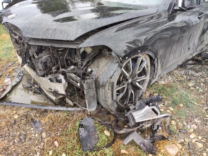 Ödənişli yolda lüks avtomobil aşdı — Ölən və yaralananlar var (FOTOLAR) Ödənişli yolda lüks avtomobil aşdı — Ölən və yaralananlar var (FOTOLAR)
