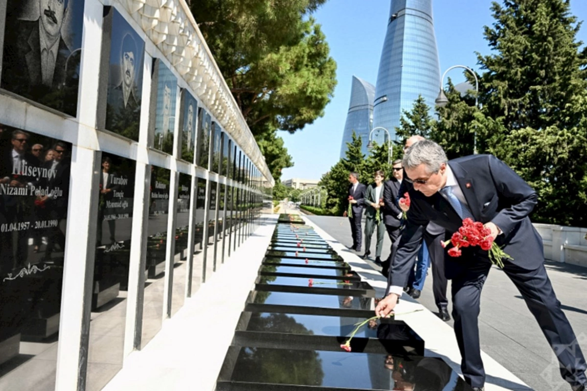 Kassis Şəhidlər xiyabanında — FOTOLAR
