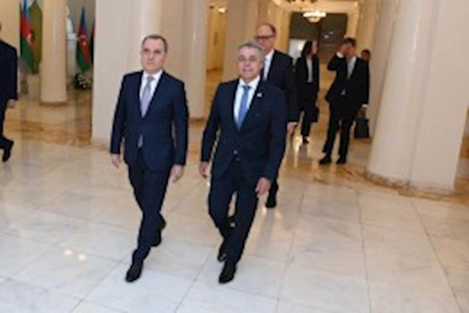 Ceyhun Bayramov ATƏT sədri ilə Ermənistanla normallaşma prosesini müzakirə edib — YENİLƏNİB Ceyhun Bayramov ATƏT sədri ilə Ermənistanla normallaşma prosesini müzakirə edib — YENİLƏNİB