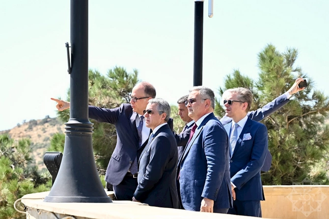 Kassis Şəhidlər xiyabanında — FOTOLAR