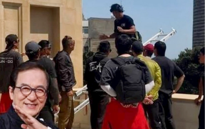 Ceki Çan Bakıya bu səhər gəlib, dünənki dublyoru imiş — FOTO
