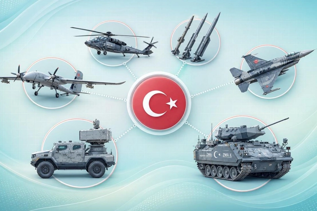 Türkiyənin müdafiə sənayesi üzrə ixrac göstəriciləri açıqlanıb