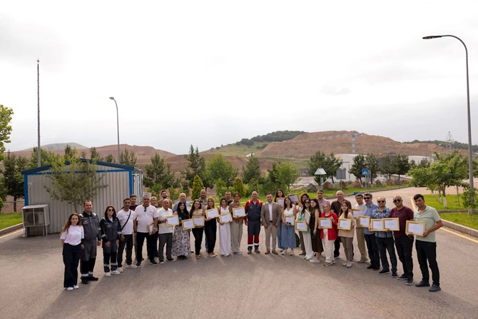 “AzerGold” QSC jurnalistlər üçün növbəti təlim və mediatur təşkil edib — VİDEO/FOTOLAR