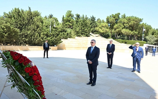Kassis Şəhidlər xiyabanında — FOTOLAR
