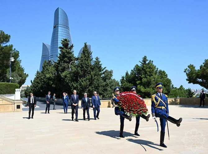 Kassis Şəhidlər xiyabanında — FOTOLAR