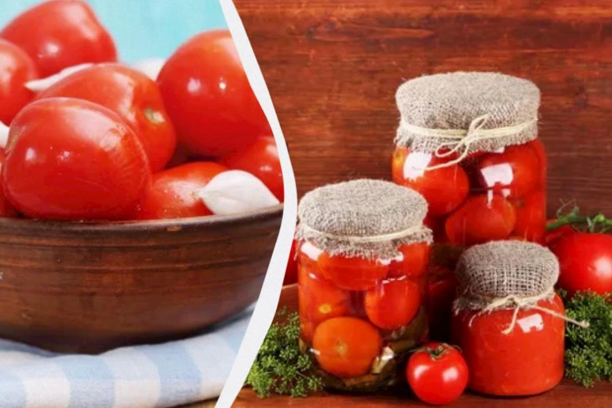 Qışda ilk yeyilən pomidor turşuları: 1 litrlik banka üçün 3 fərqli resept