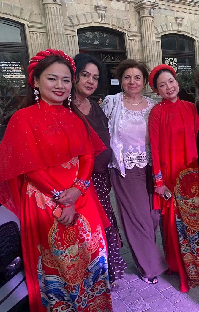 BHİ İB üzvləri səfir Şövqü Mehdizadə ilə görüşdü — FOTOLAR