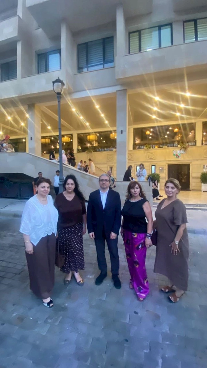 BHİ İB üzvləri səfir Şövqü Mehdizadə ilə görüşdü — FOTOLAR