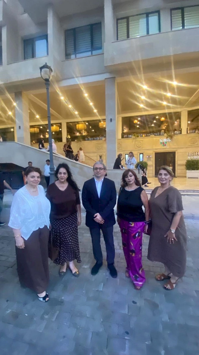 BHİ İB üzvləri səfir Şövqü Mehdizadə ilə görüşdü — FOTOLAR