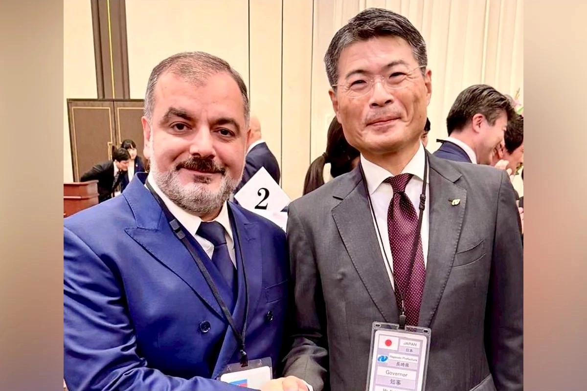 Fərid Talıbov Naqasakinin qubernatoru ilə görüşüb — FOTOLAR
